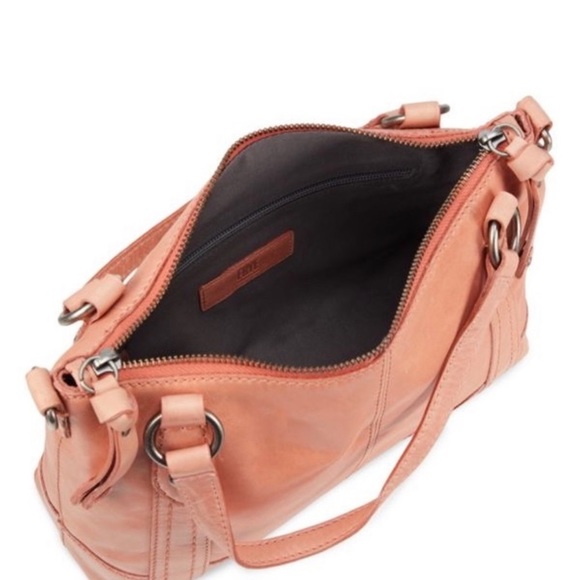 ‼️NWT!Mellisa Distressed Frye Bag in Apricot - Picture 4 of 14